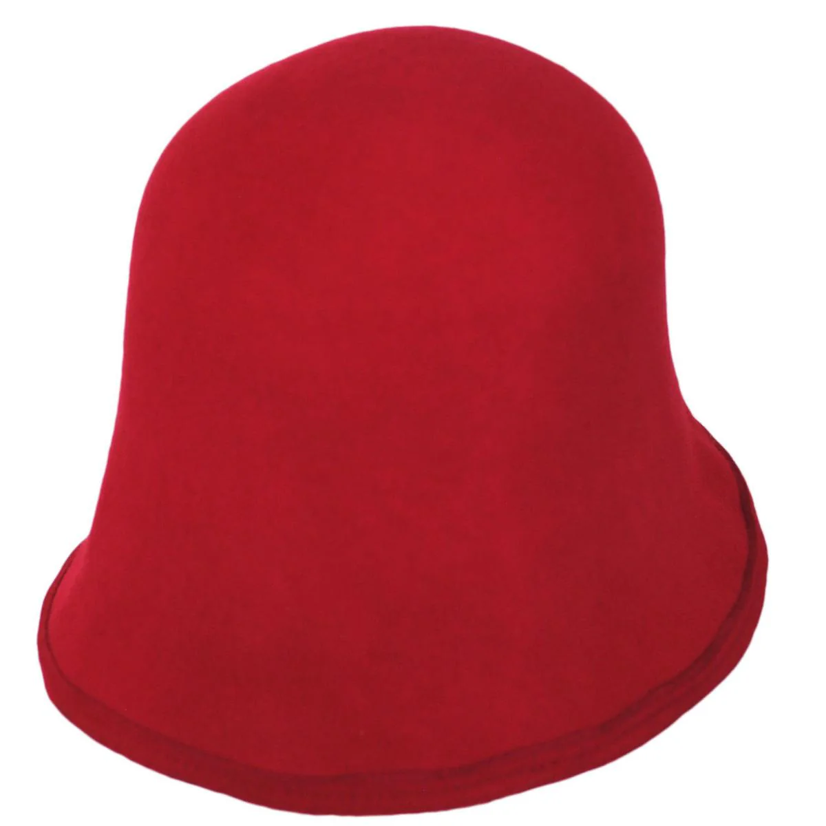 6-Way Shapeable Wool Felt Cloche Hat - Image 3