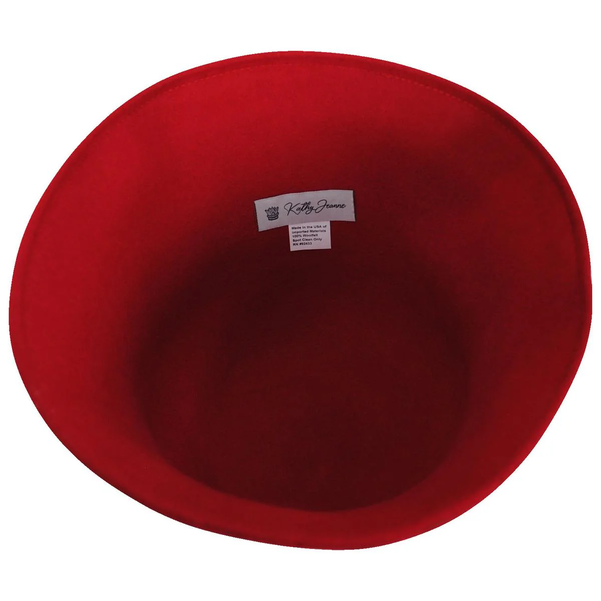 6-Way Shapeable Wool Felt Cloche Hat - Image 5