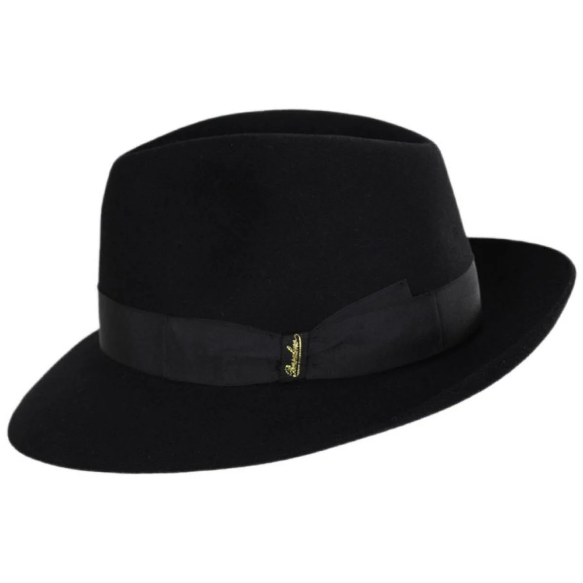 Alessandria Shaved Fur Felt Fedora Hat - Image 3