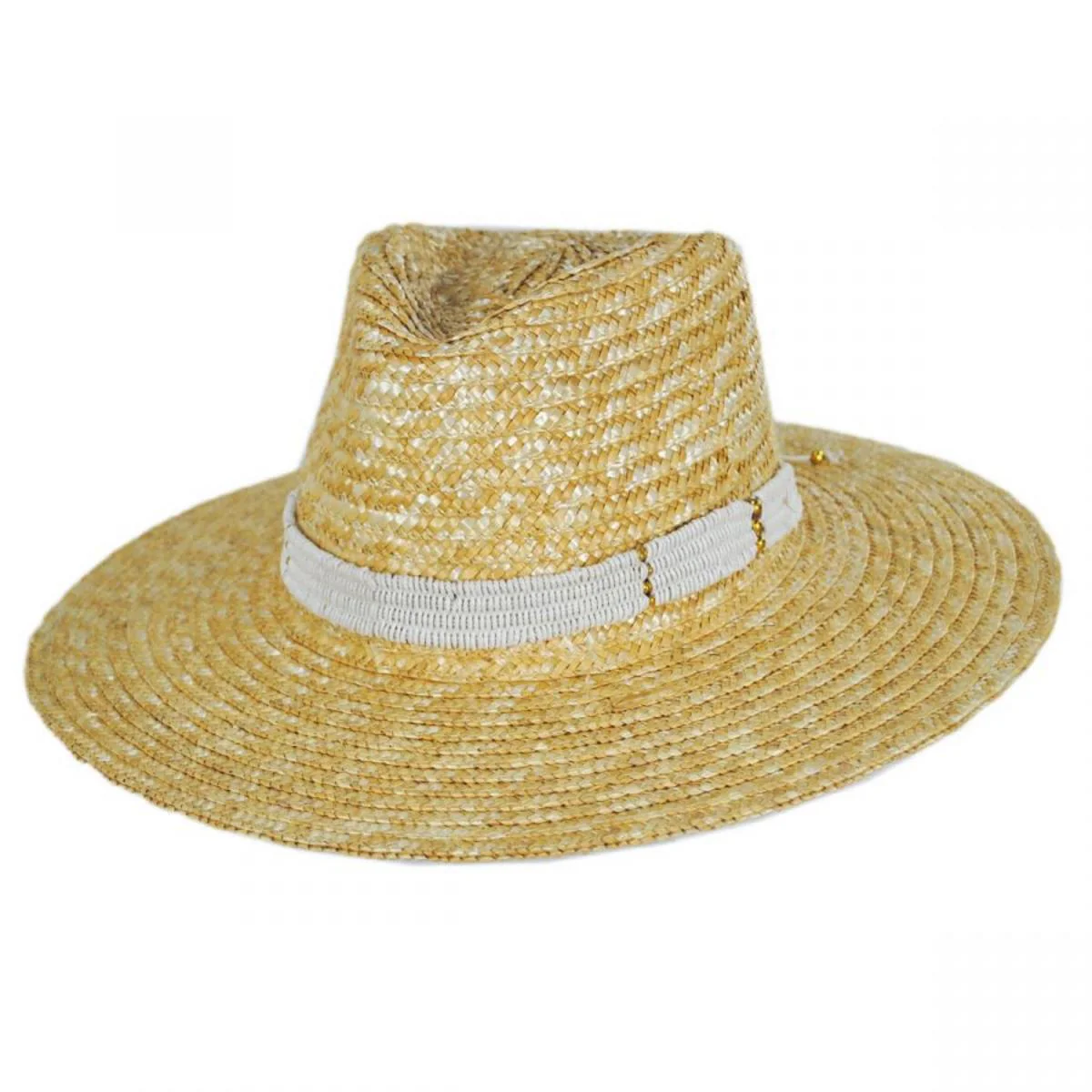 Alessia Milan Straw Fedora Hat