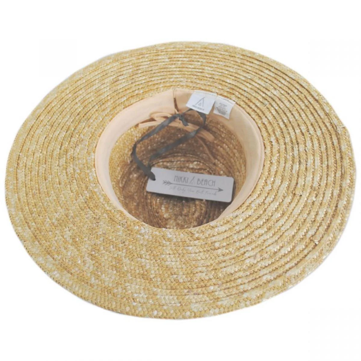 Alessia Milan Straw Fedora Hat - Image 5