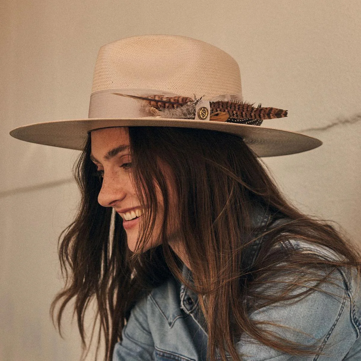 Atacama Shantung Straw Fedora Hat - Image 5