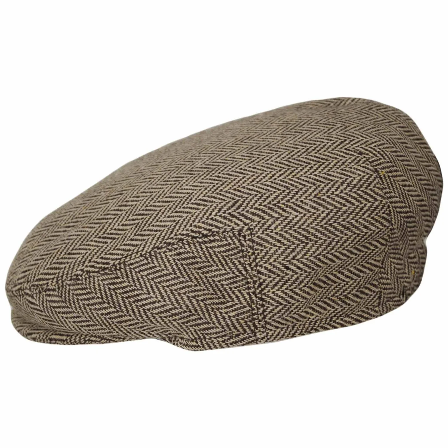 Baby Herringbone Wool Blend Ivy Cap - Image 10