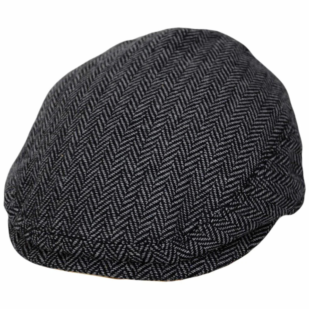 Baby Herringbone Wool Blend Ivy Cap - Image 4