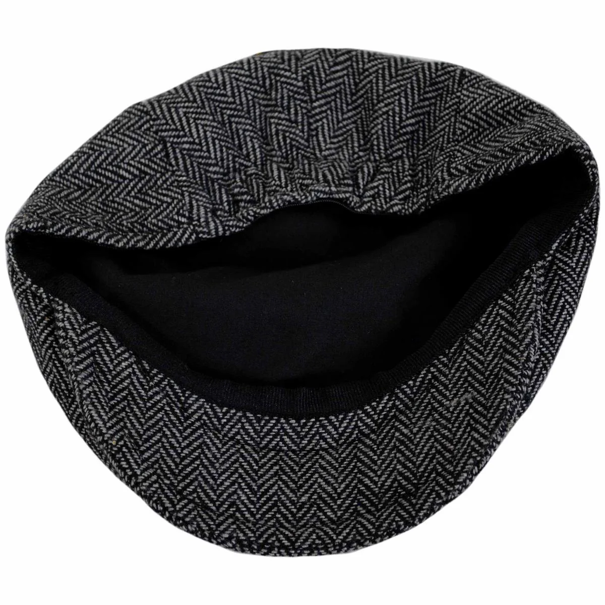 Baby Herringbone Wool Blend Ivy Cap - Image 7