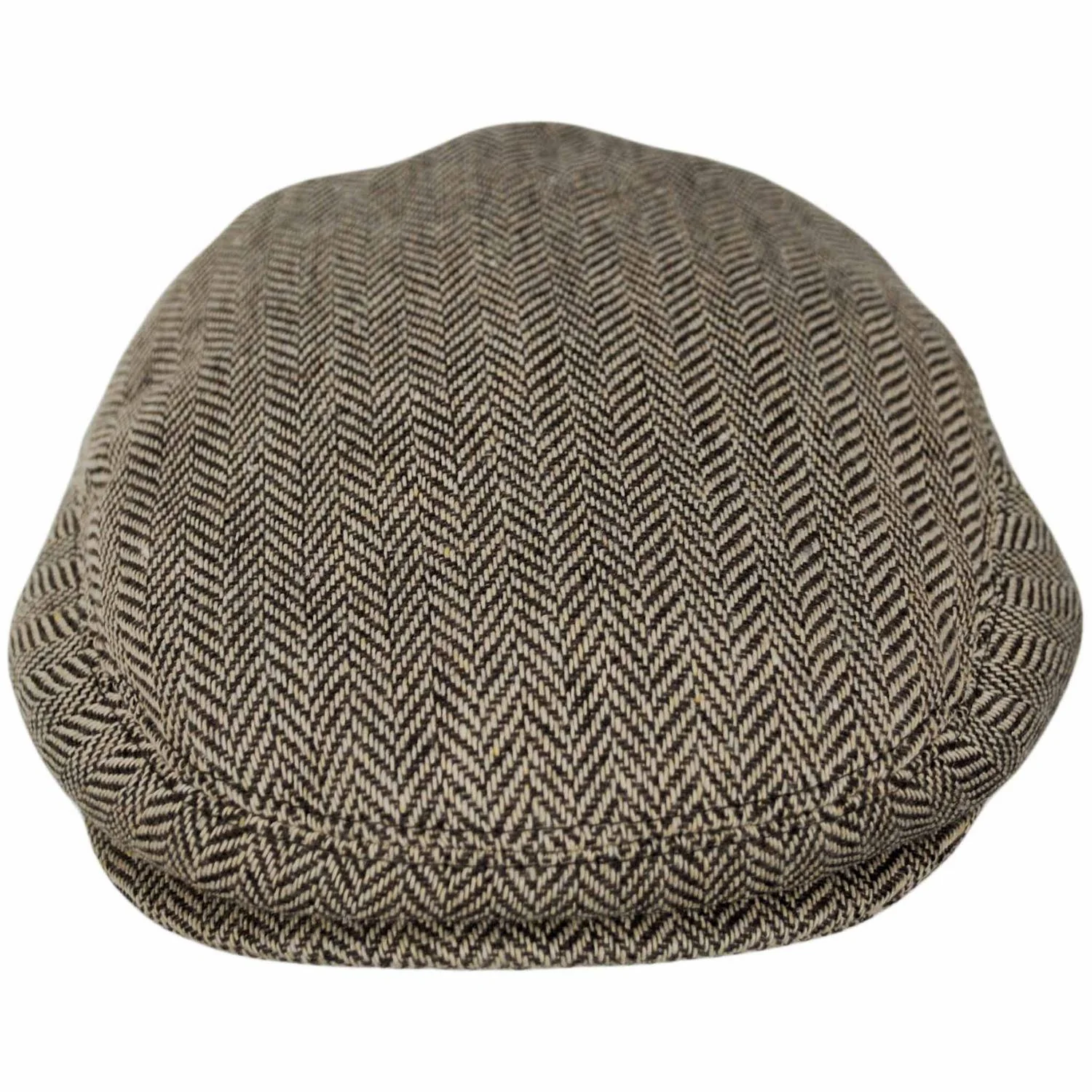 Baby Herringbone Wool Blend Ivy Cap - Image 9