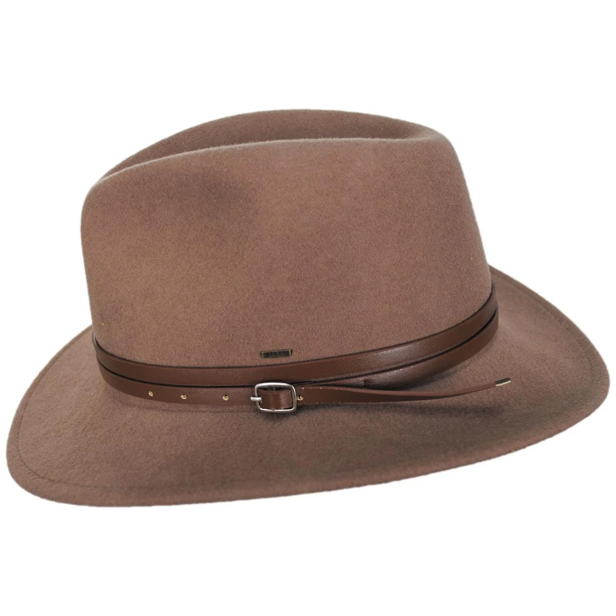 Bair Crushable Wool LiteFelt Fedora Hat - Image 3