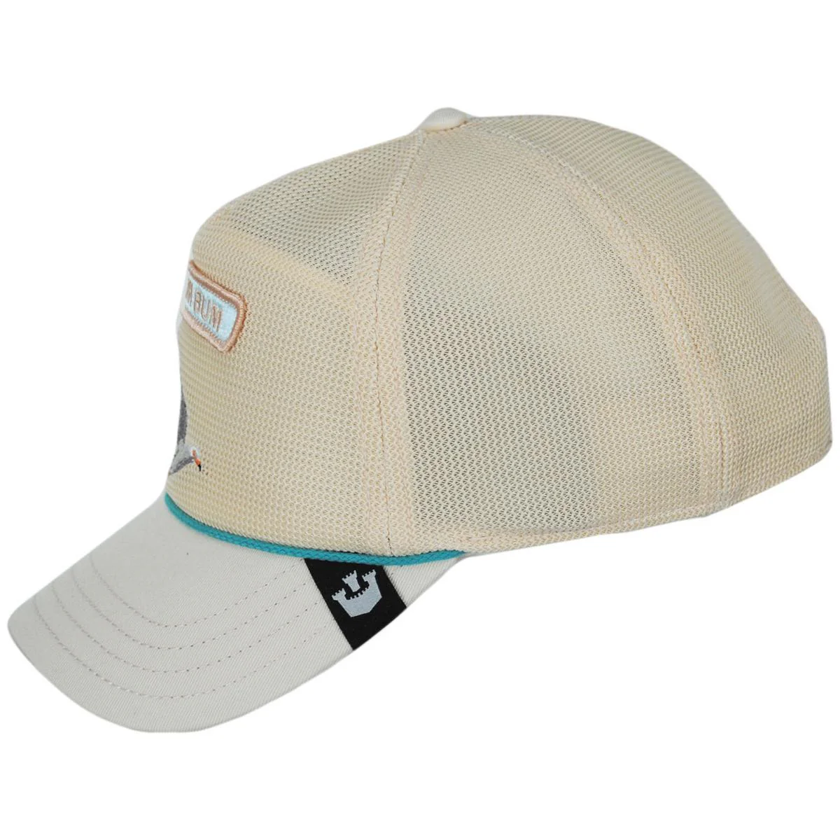 Beach Bum Mesh Trucker Snapback Baseball Cap - Image 3