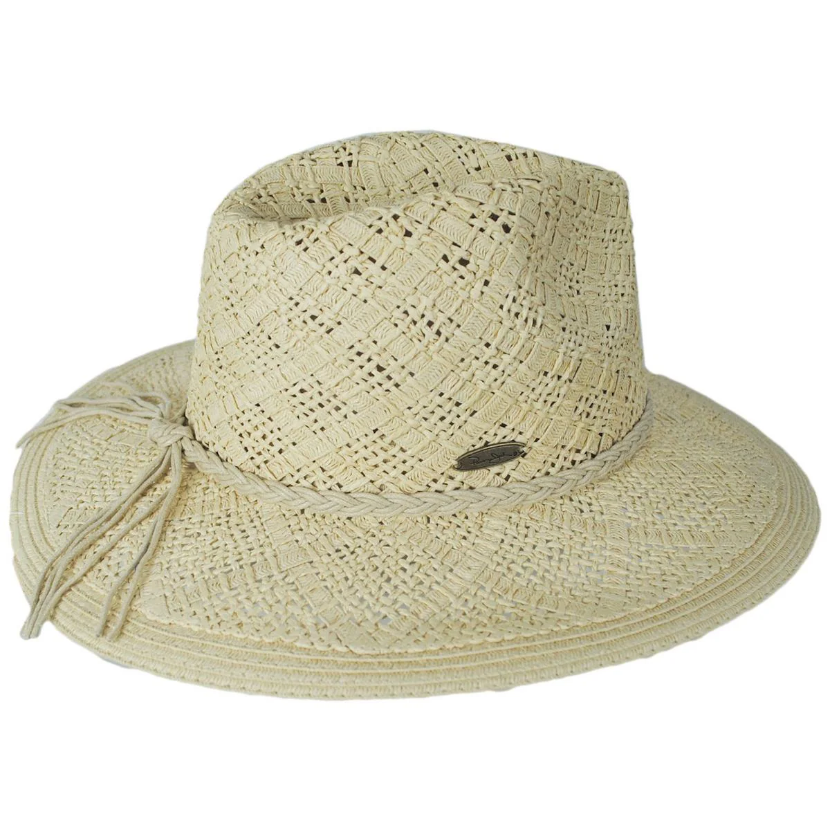 Bondi Toyo Straw Safari Fedora Hat - Image 3