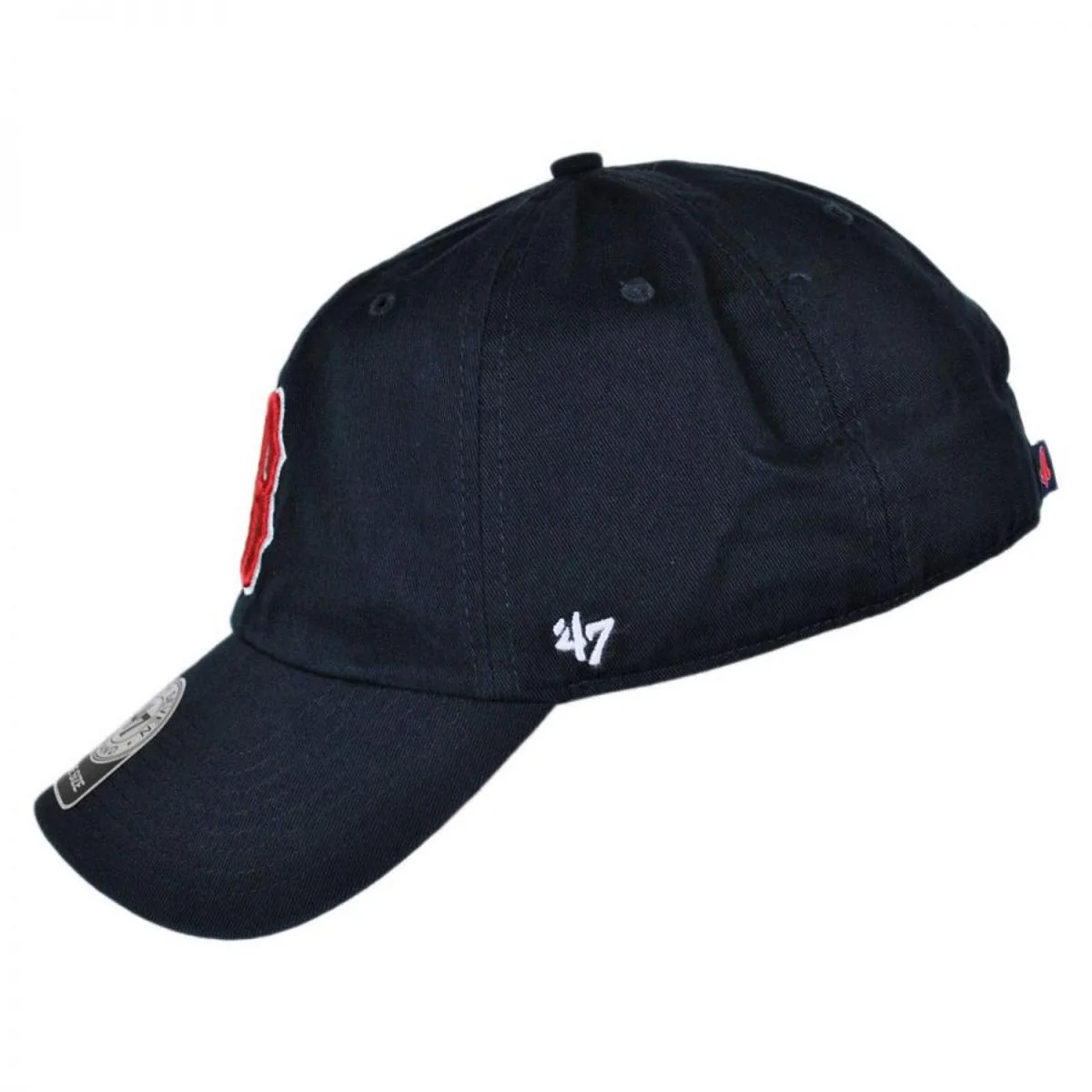 Boston Red Sox MLB Clean Up Strapback Baseball Cap Dad Hat - Image 3