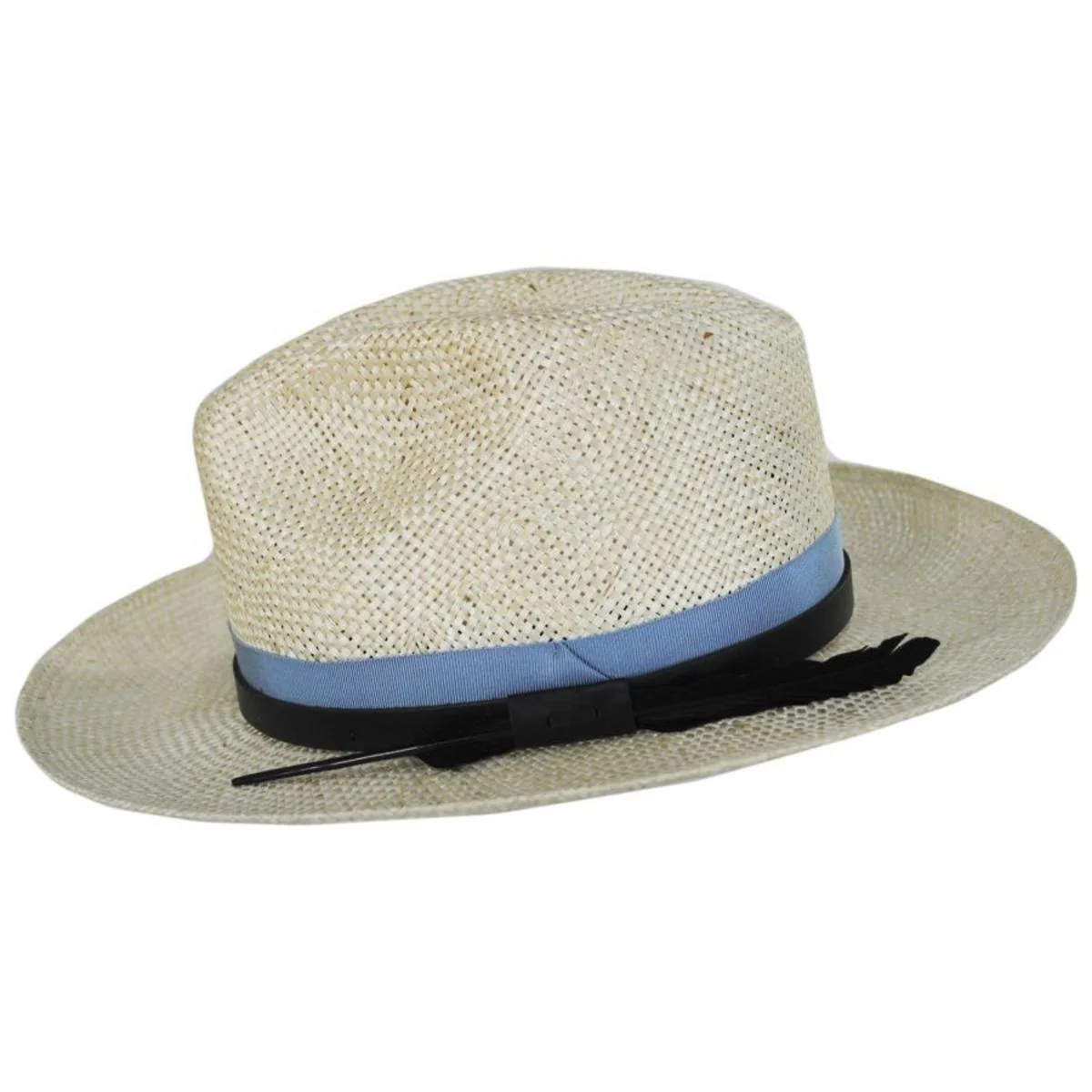Braylon Sisal LiteStraw Fedora Hat - Image 7