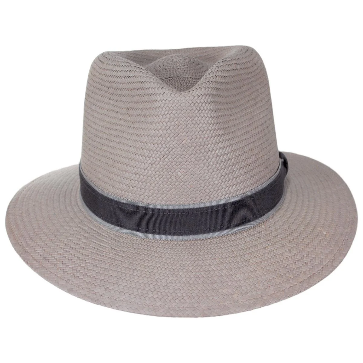 Brooks Panama Straw Fedora Hat - Image 12