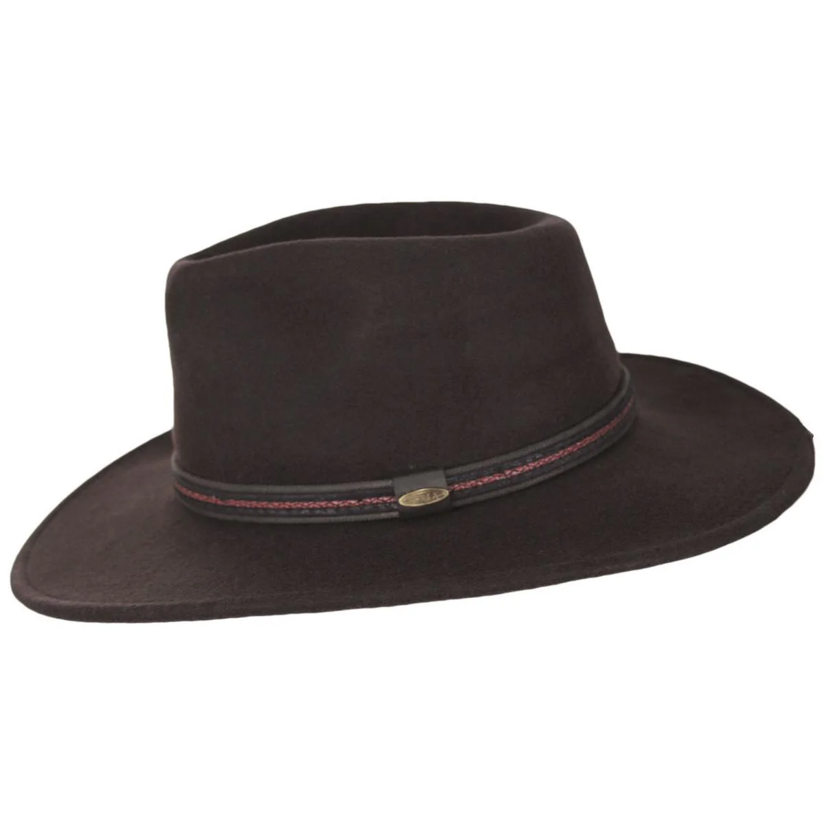 Bryan Wool Felt Rancher Fedora Hat - Image 3