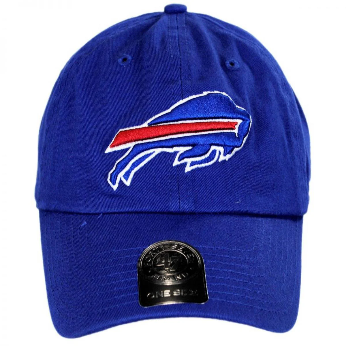 Buffalo Bills NFL Clean Up Strapback Baseball Cap Dad Hat - Image 2