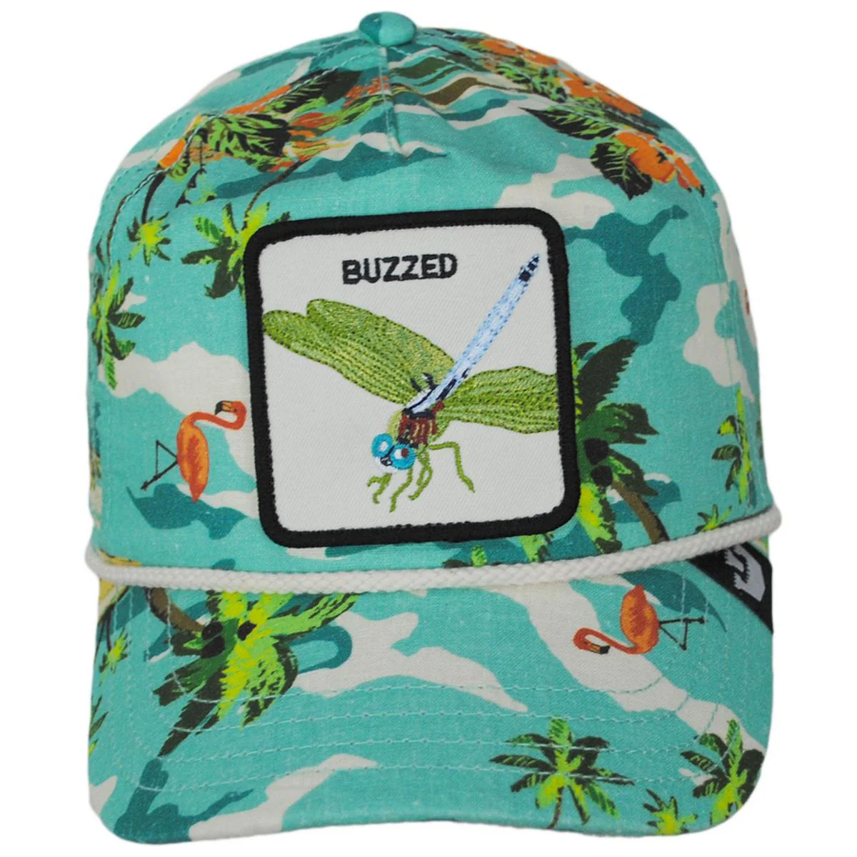 Buzzed Dragonfly Snapback Baseball Cap - Image 2