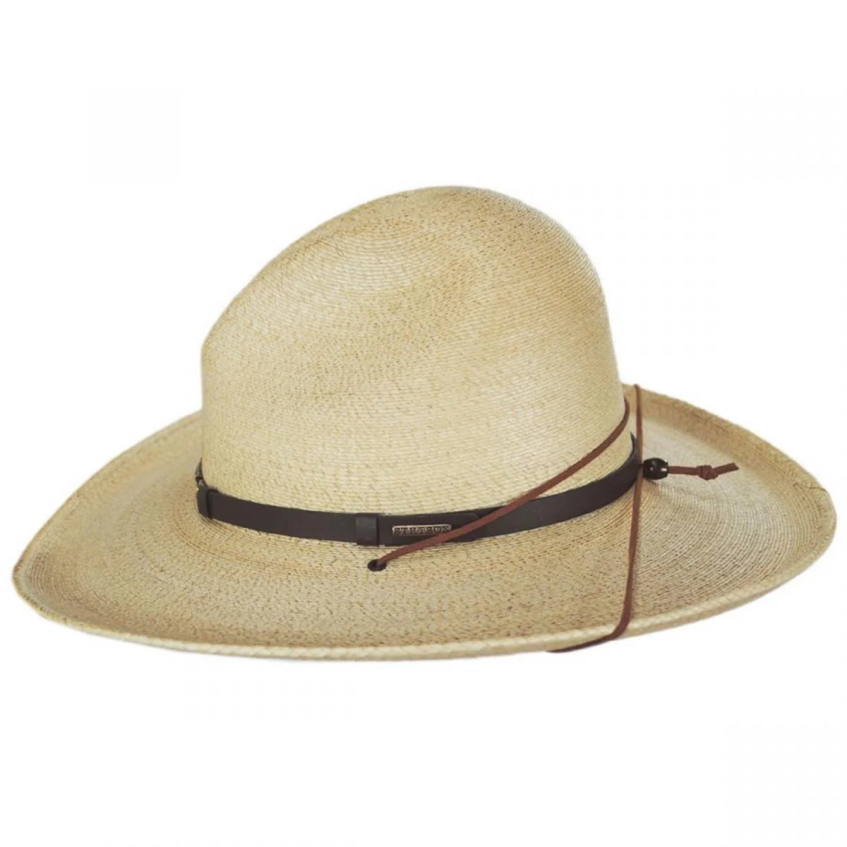 Calhoun Palm Leaf Straw Gus Western Hat - Image 3
