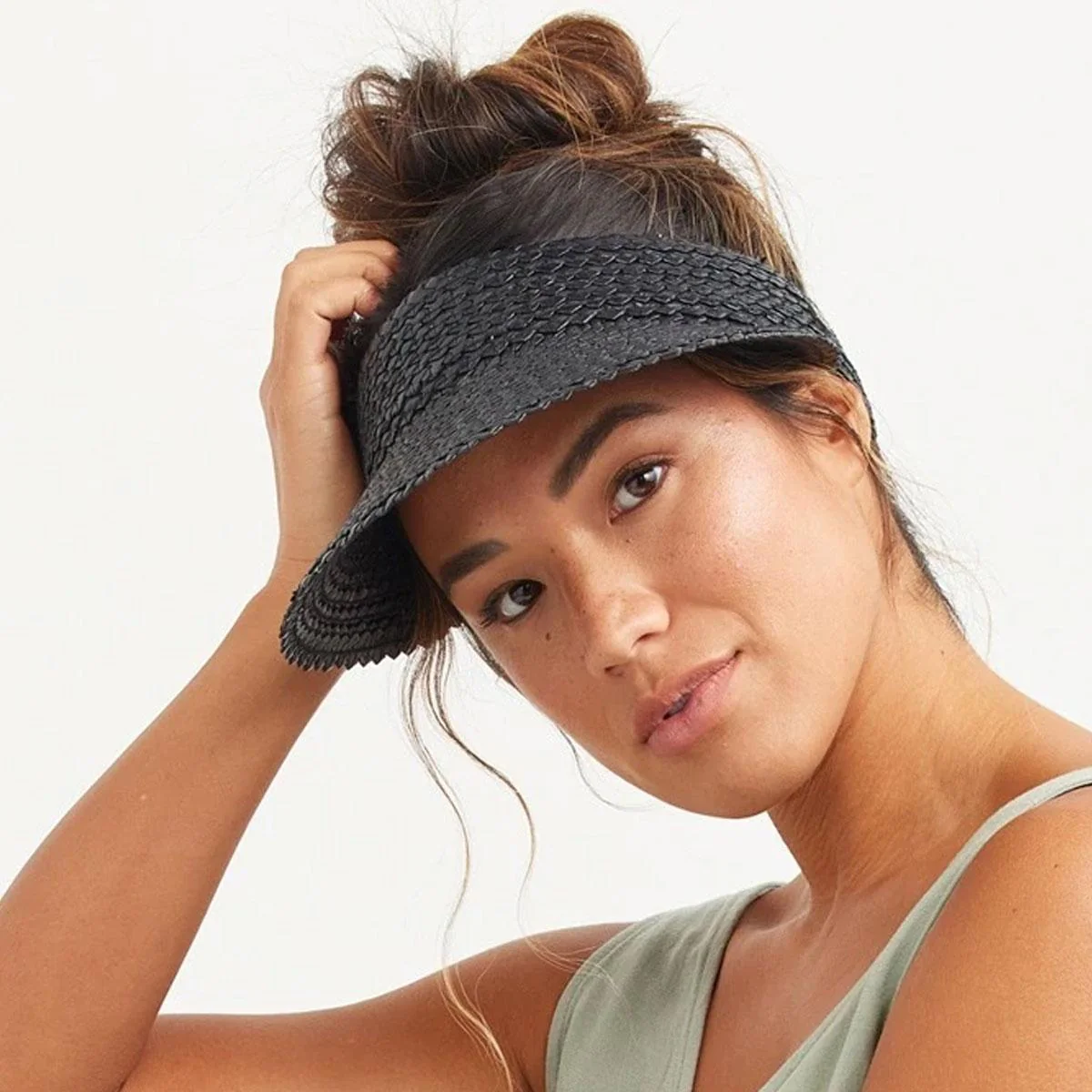 Capri Wheat Straw Visor - Image 8