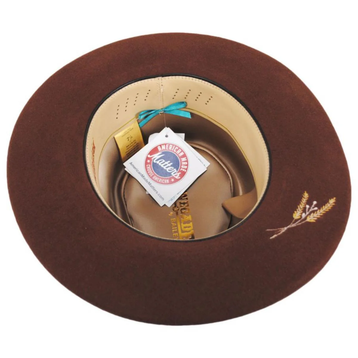 Casville Pencil Curl Brim Wool Felt Fedora Hat - Image 4