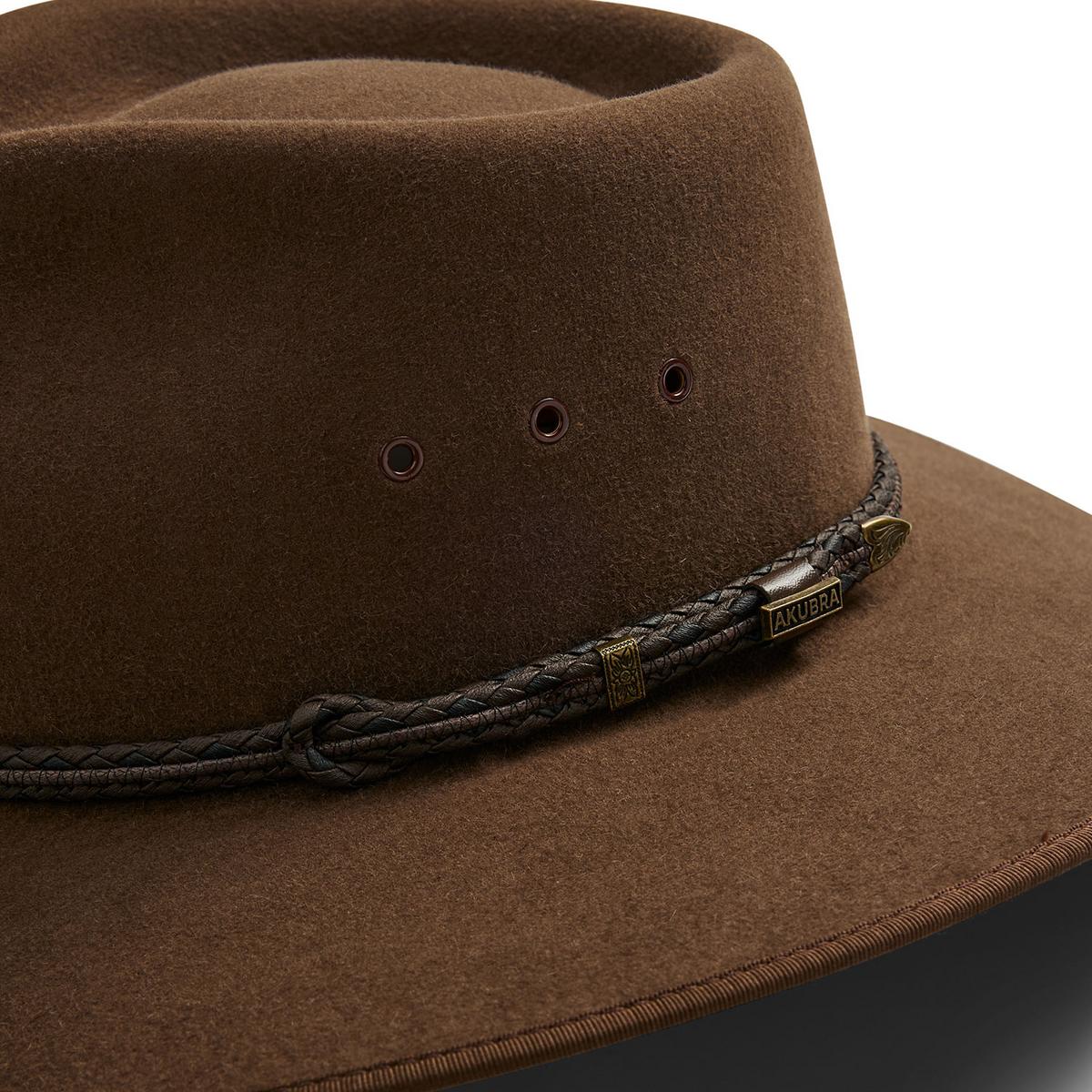 Cattleman Fur Felt Australian Western Hat - Image 6