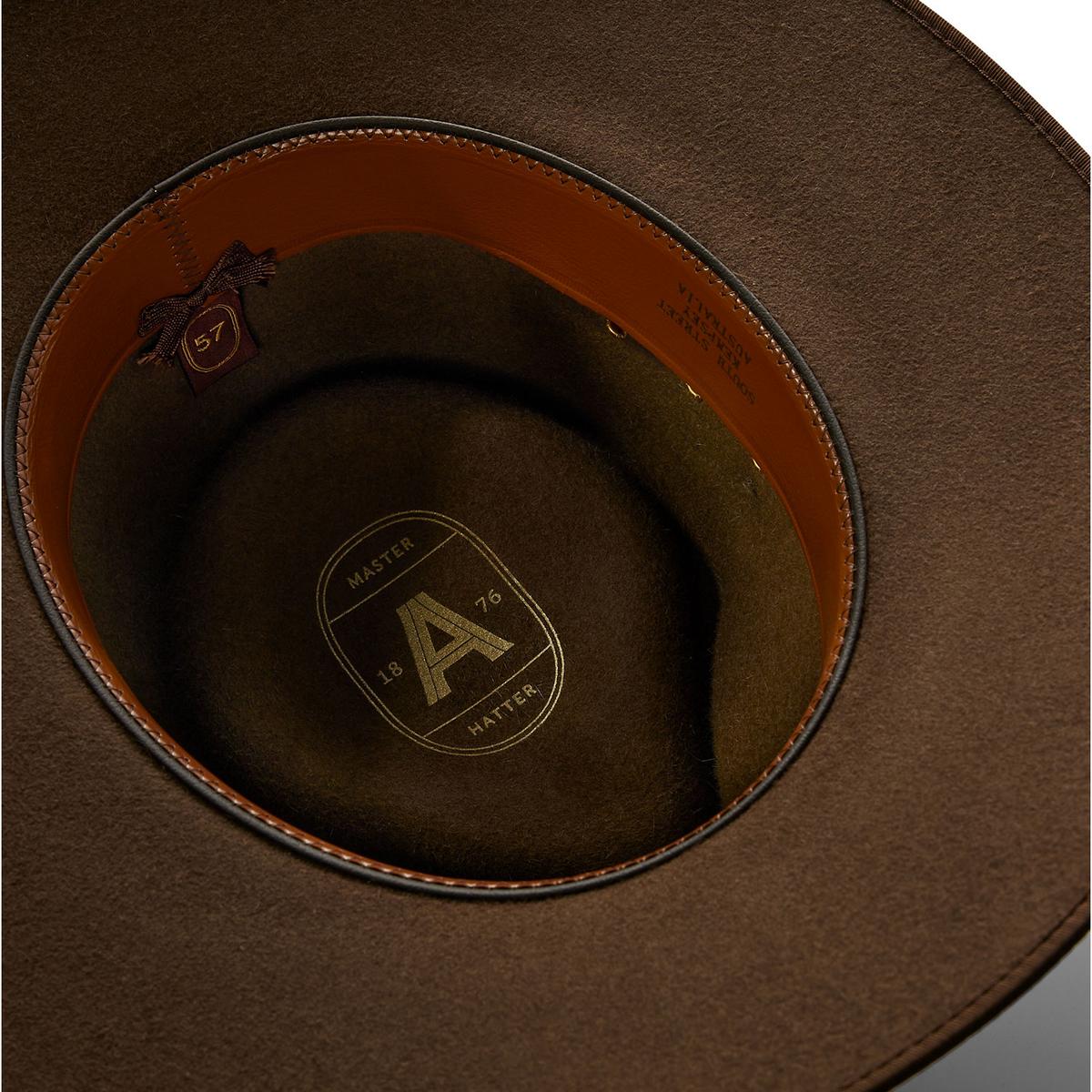 Cattleman Fur Felt Australian Western Hat - Image 7