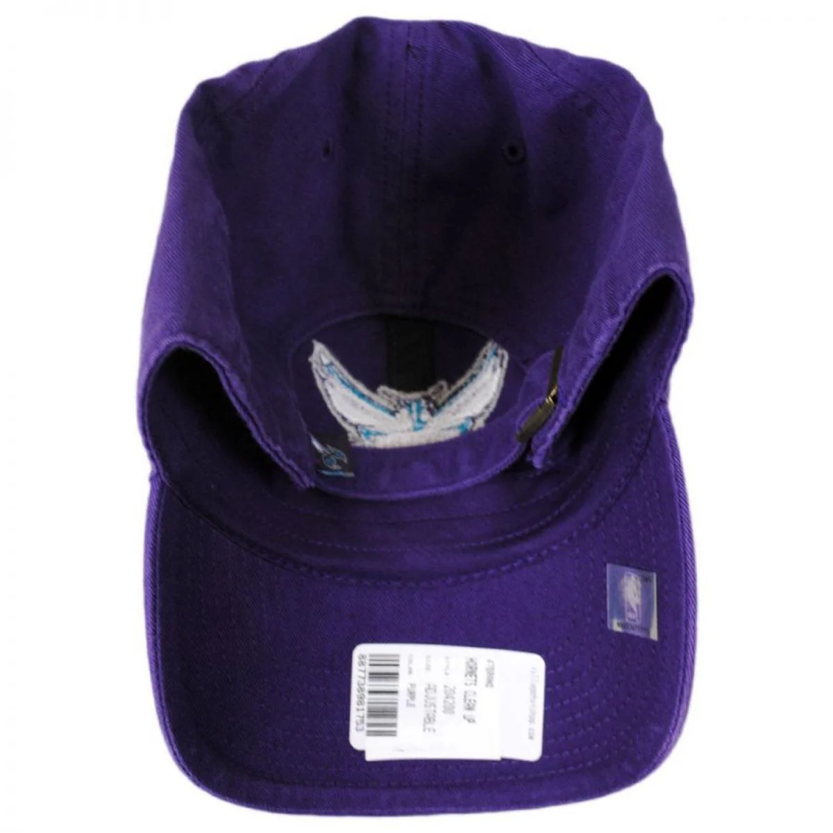 Charlotte Hornets NBA Clean Up Strapback Baseball Cap Dad Hat - Image 2