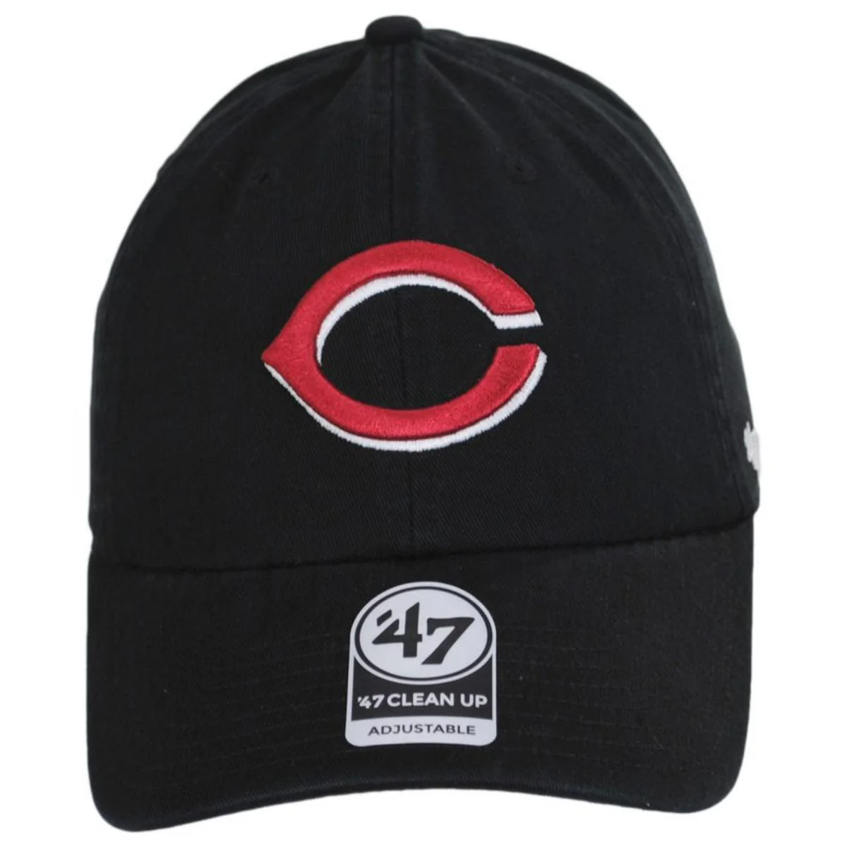 Cincinnati Reds MLB Clean Up Strapback Baseball Cap Dad Hat - Image 2