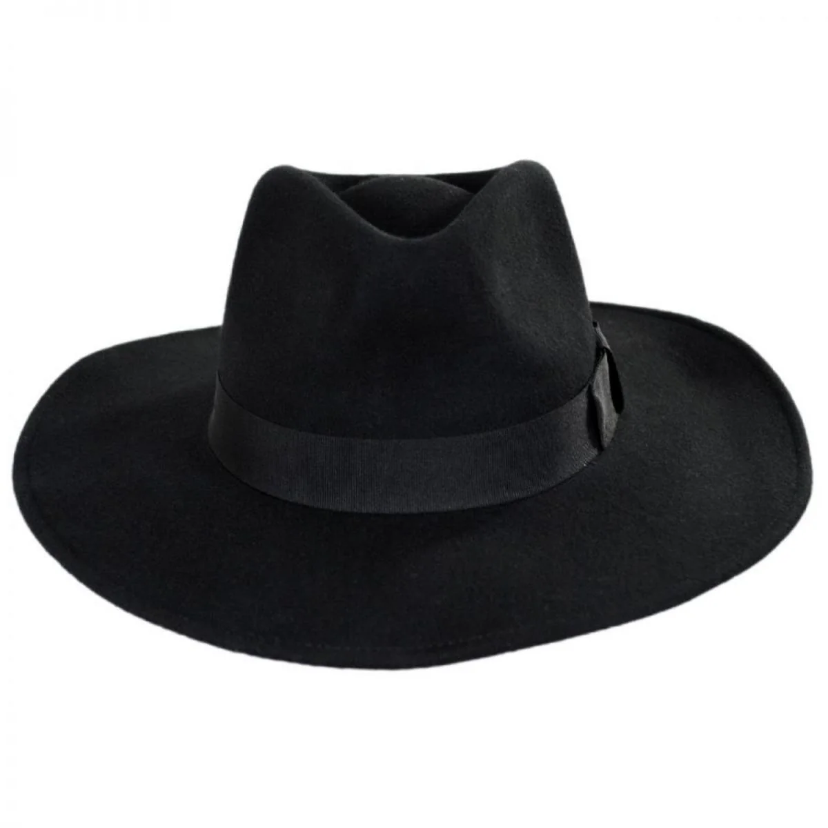 Colorado Ultra Wide Brim Wool Felt Fedora Hat - Image 3