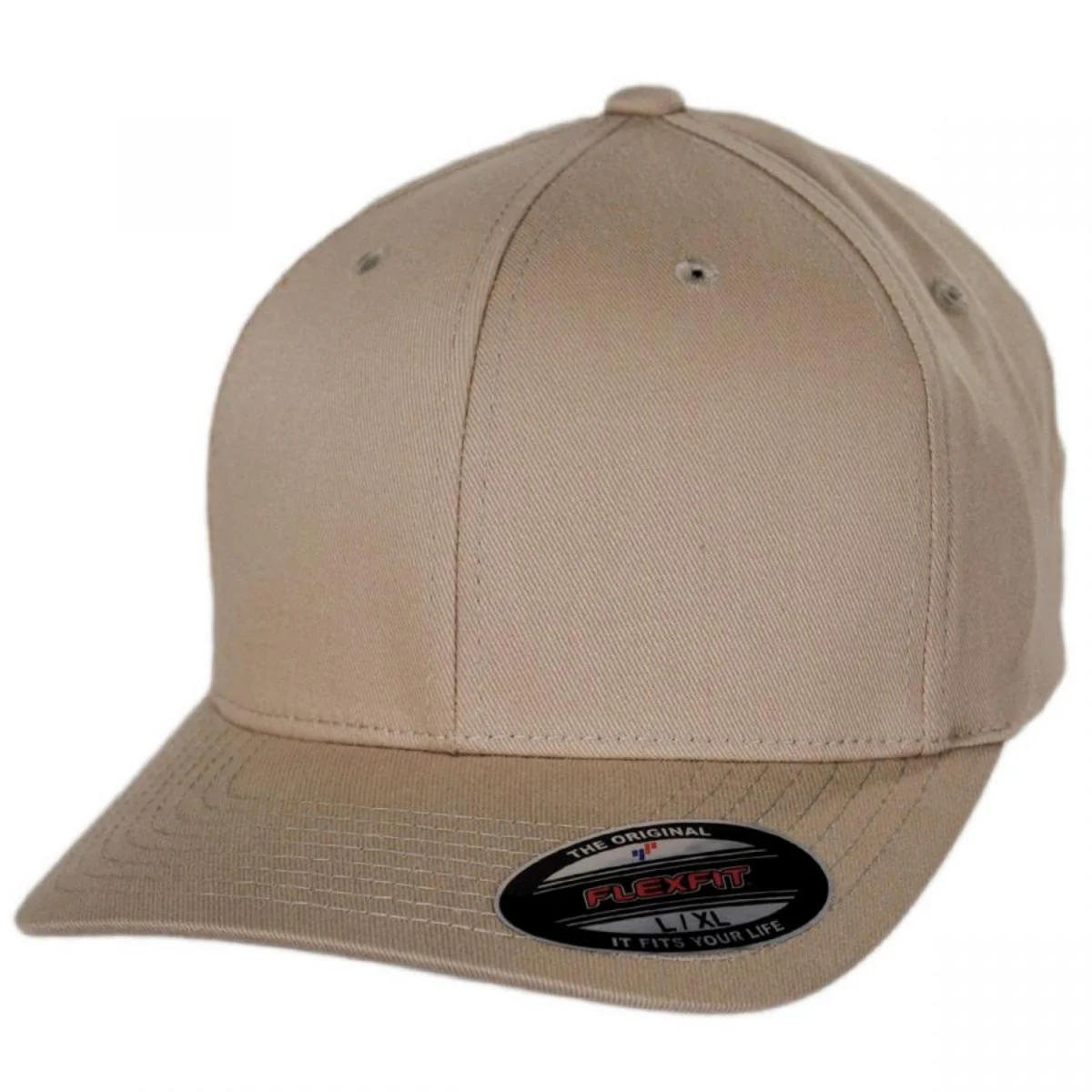 Combed Twill MidPro Flexfit Fitted Baseball Cap - Image 24