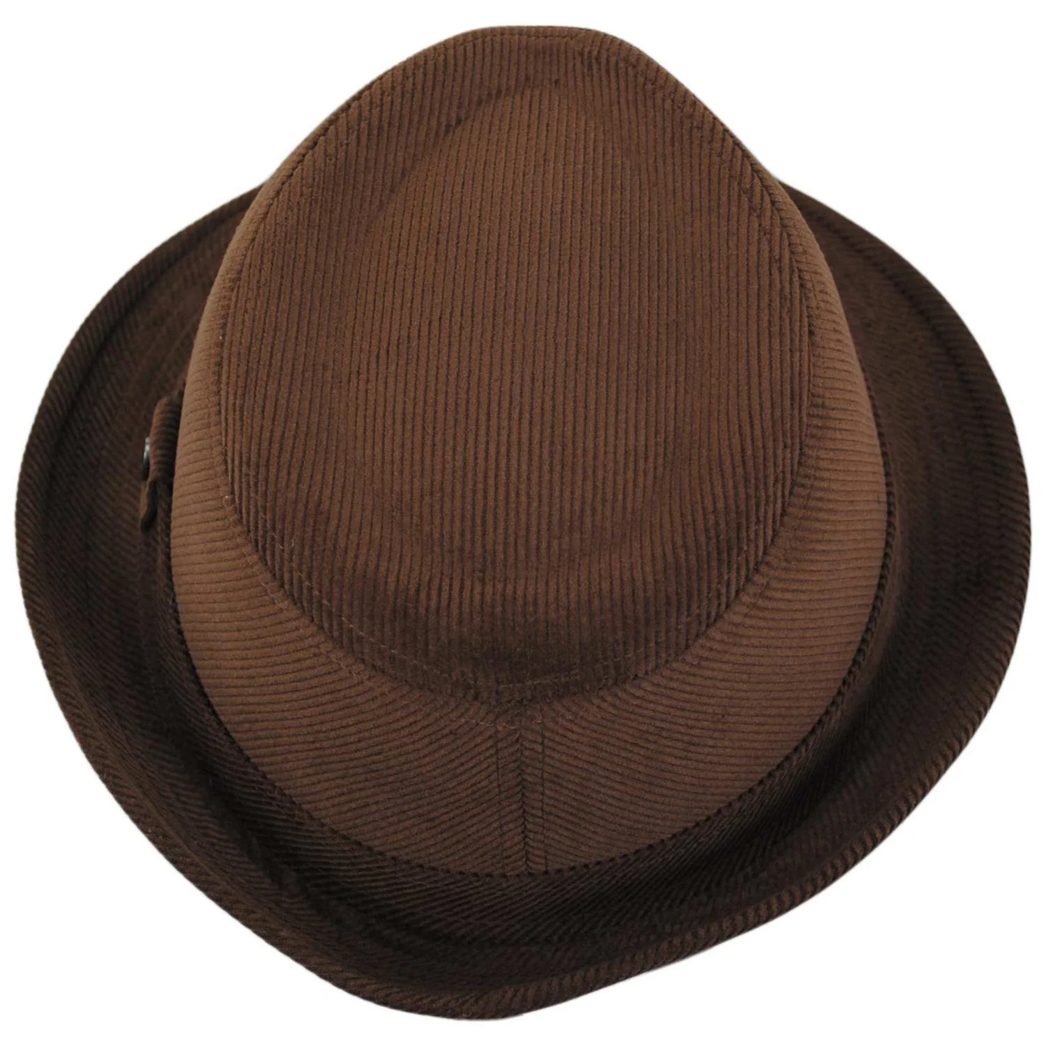 Corduroy C-Crown Trilby Fedora Hat - Image 13