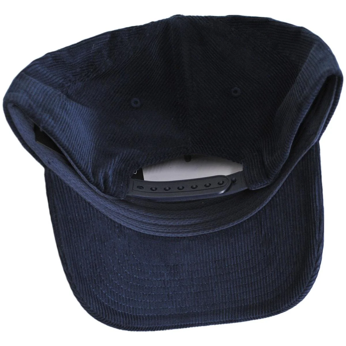 Crest 5-Panel Corduroy Snapback Baseball Cap - Image 4