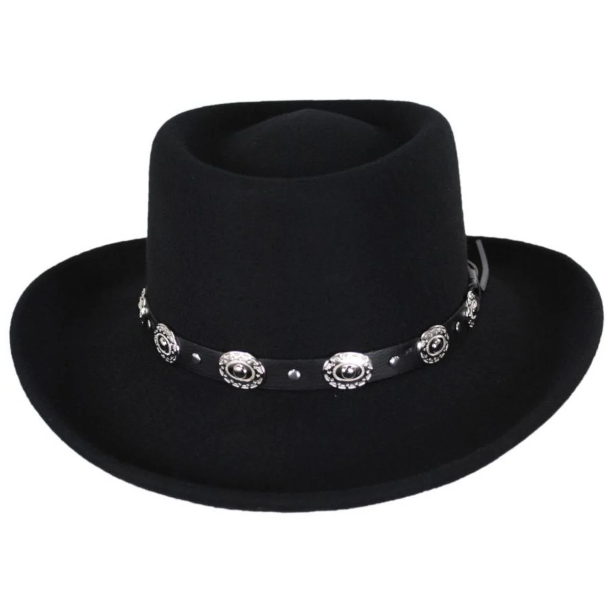 Crossfire Wool Felt Gambler Hat - Image 3