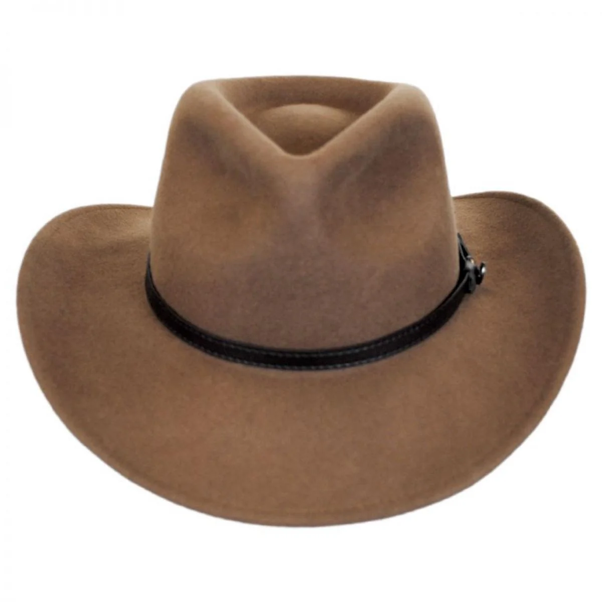 Crushable Wool Felt Outback Hat - Image 2
