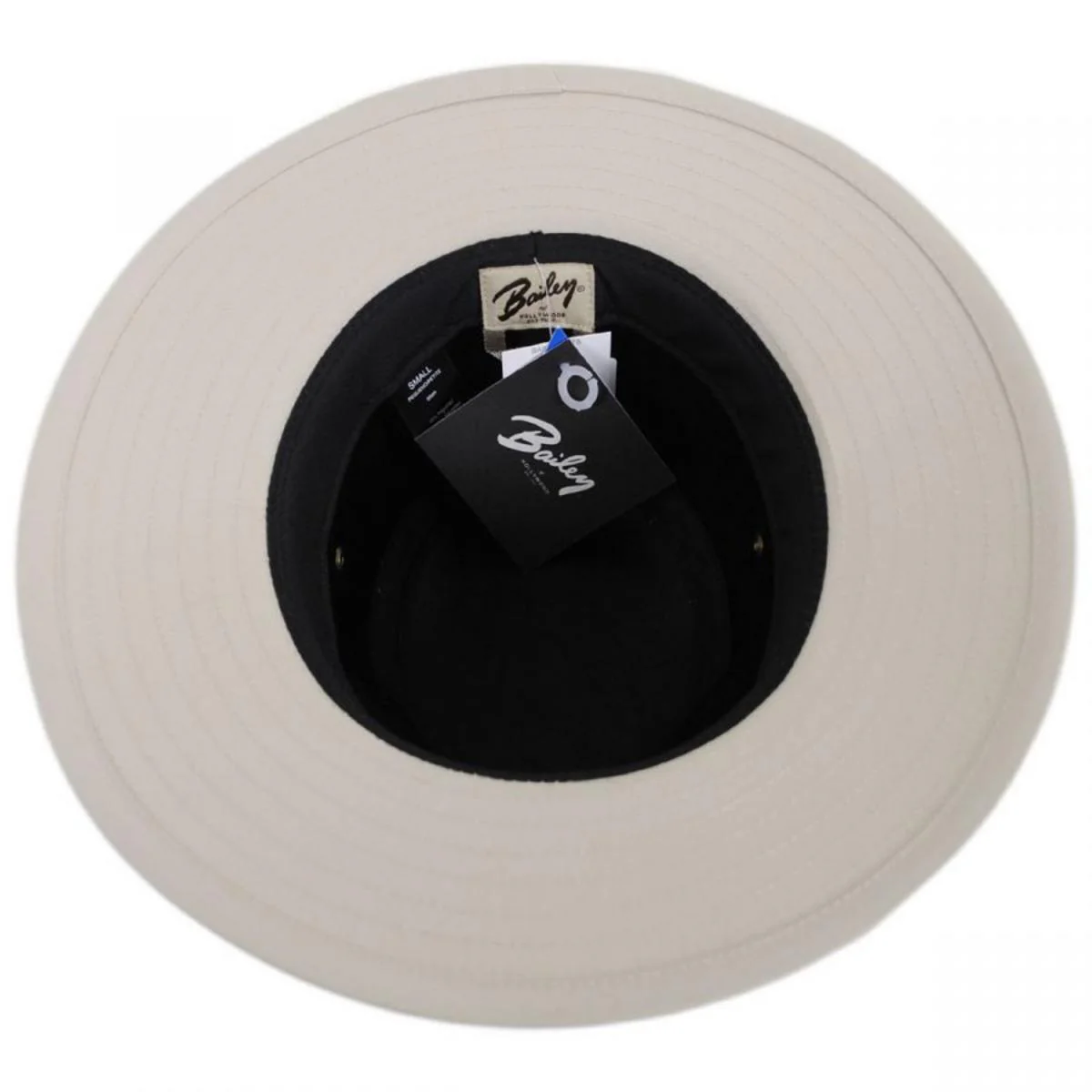 Dalton Cotton Blend Rain Safari Fedora Hat - Chino - Image 4