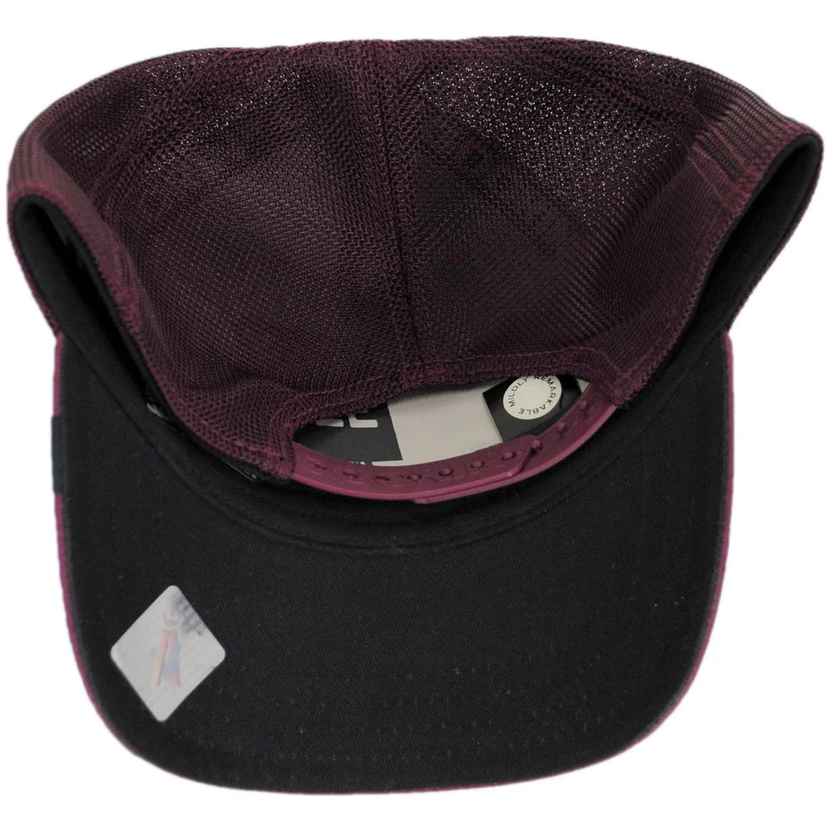 Dapper Rooster Mesh Trucker Snapback Baseball Cap - Image 4