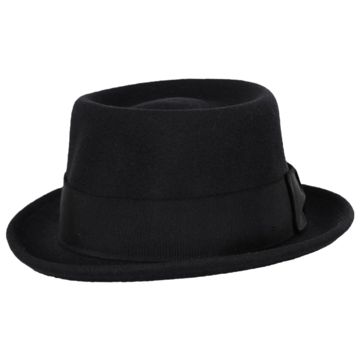 Darron Wool LiteFelt Pork Pie Hat - Black - Image 2