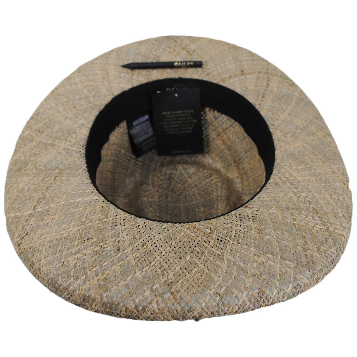 Daxton Seagrass Straw Fedora Hat - Image 5