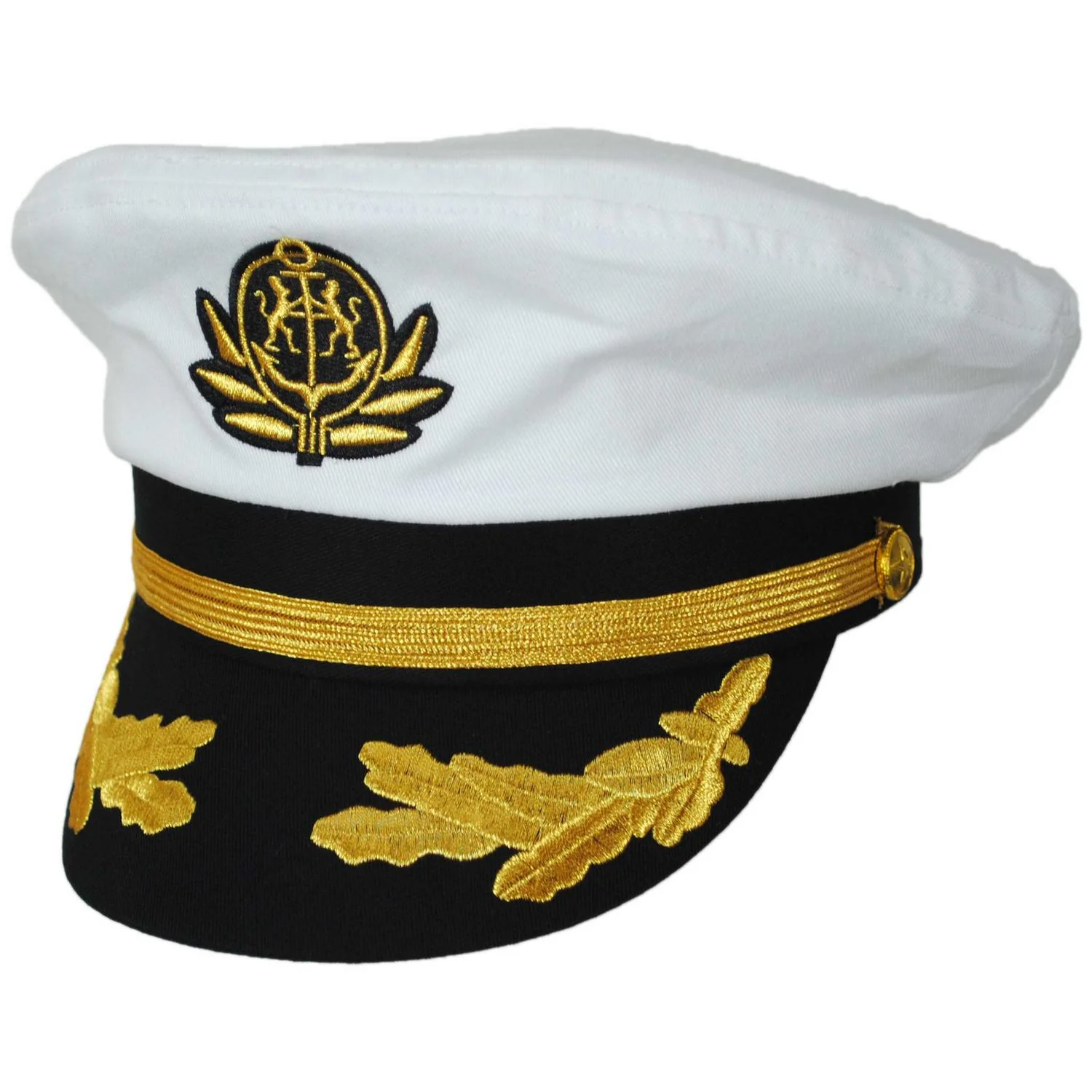 Deluxe Adjustable Yacht Captain Cap - Image 5