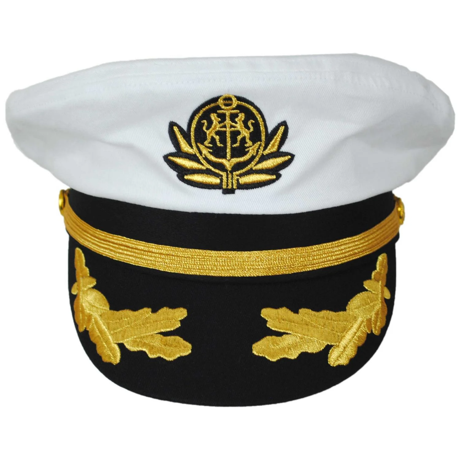 Deluxe Adjustable Yacht Captain Cap - Image 6