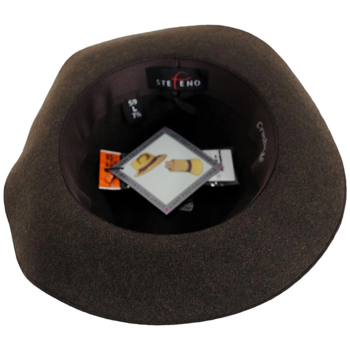 Desmond Crushable Wool Felt Fedora Hat - Image 8