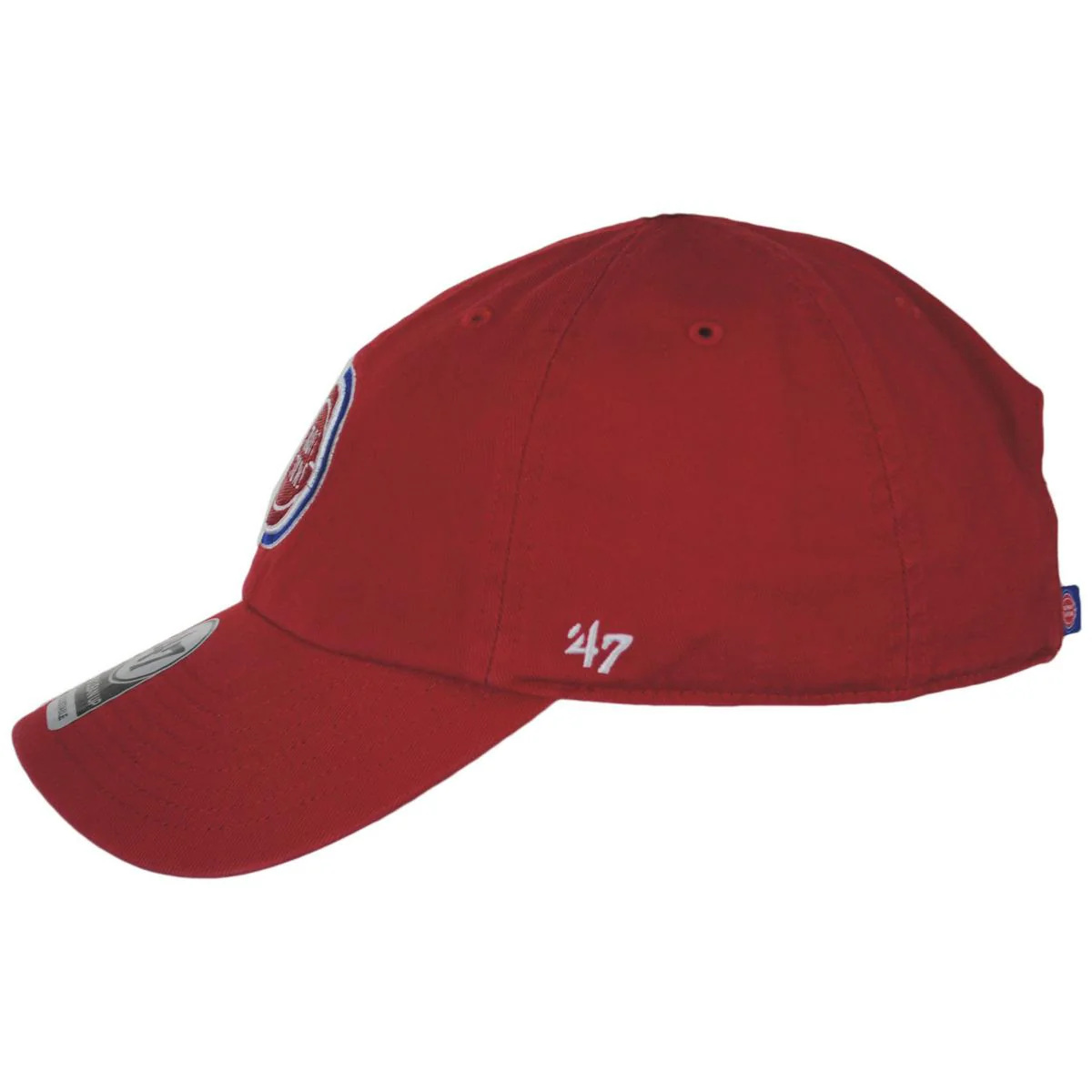 Detroit Pistons NBA Clean Up Strapback Baseball Cap Dad Hat - Image 7
