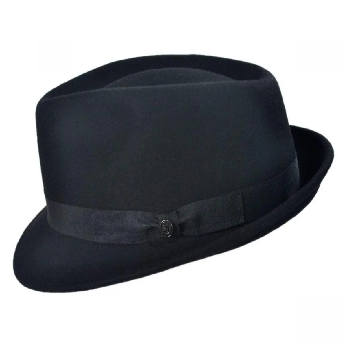 Detroit Wool Felt Trilby Fedora Hat - Image 4