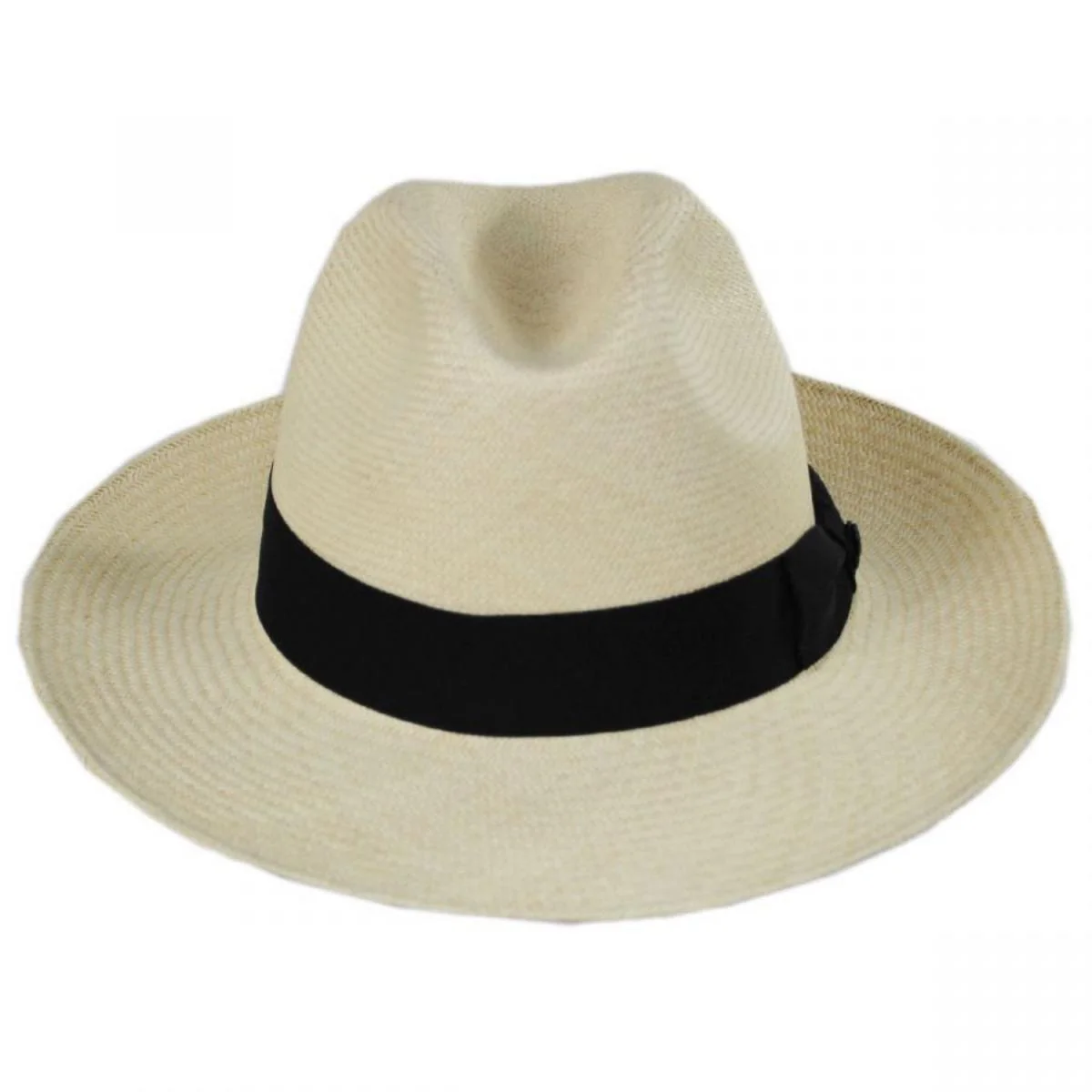 Don Juan Grade 8 Panama Straw Fedora Hat - Image 2