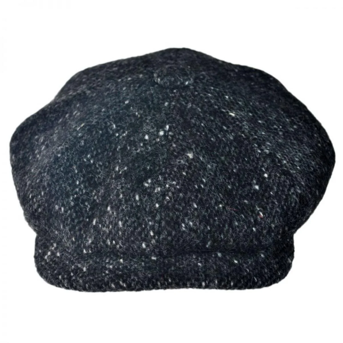 Donegal Marl Tweed Wool Newsboy Cap - Image 2