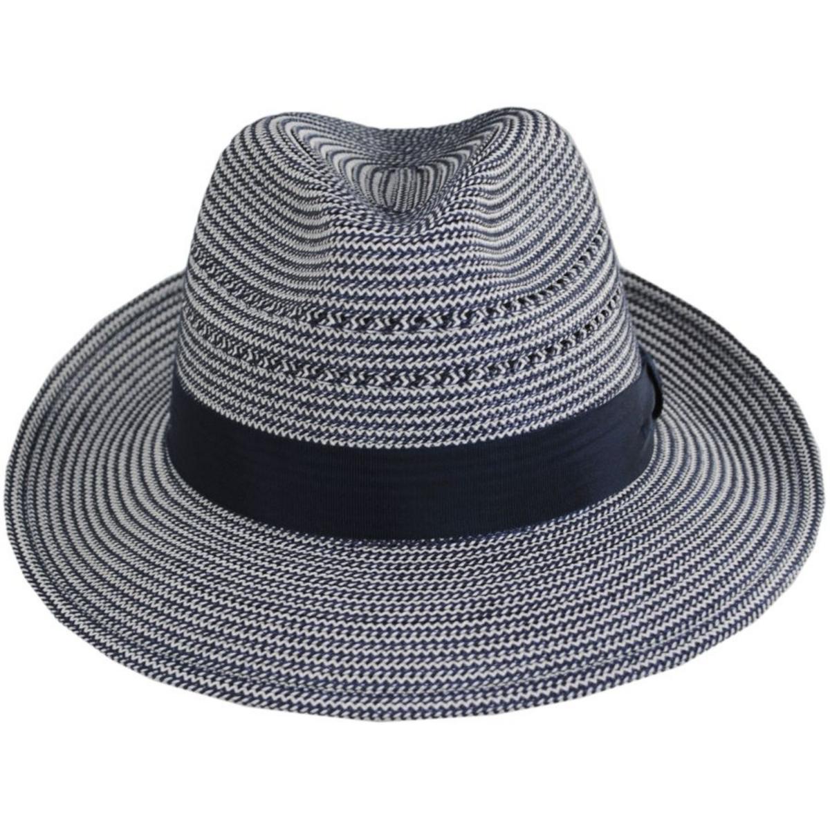 Eli Two-Tone Vented Fedora Hat - Image 10