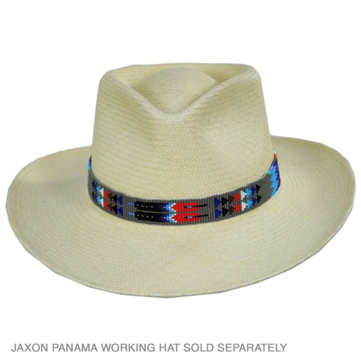 Feather and Arrow Beaded Hat Band - Image 2