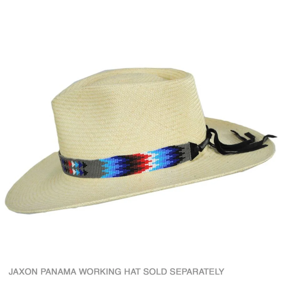 Feather and Arrow Beaded Hat Band - Image 3
