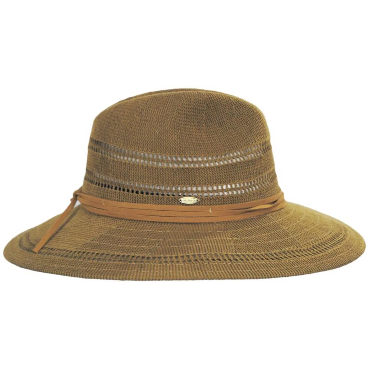 Felicity Knit Safari Fedora Hat - Image 3