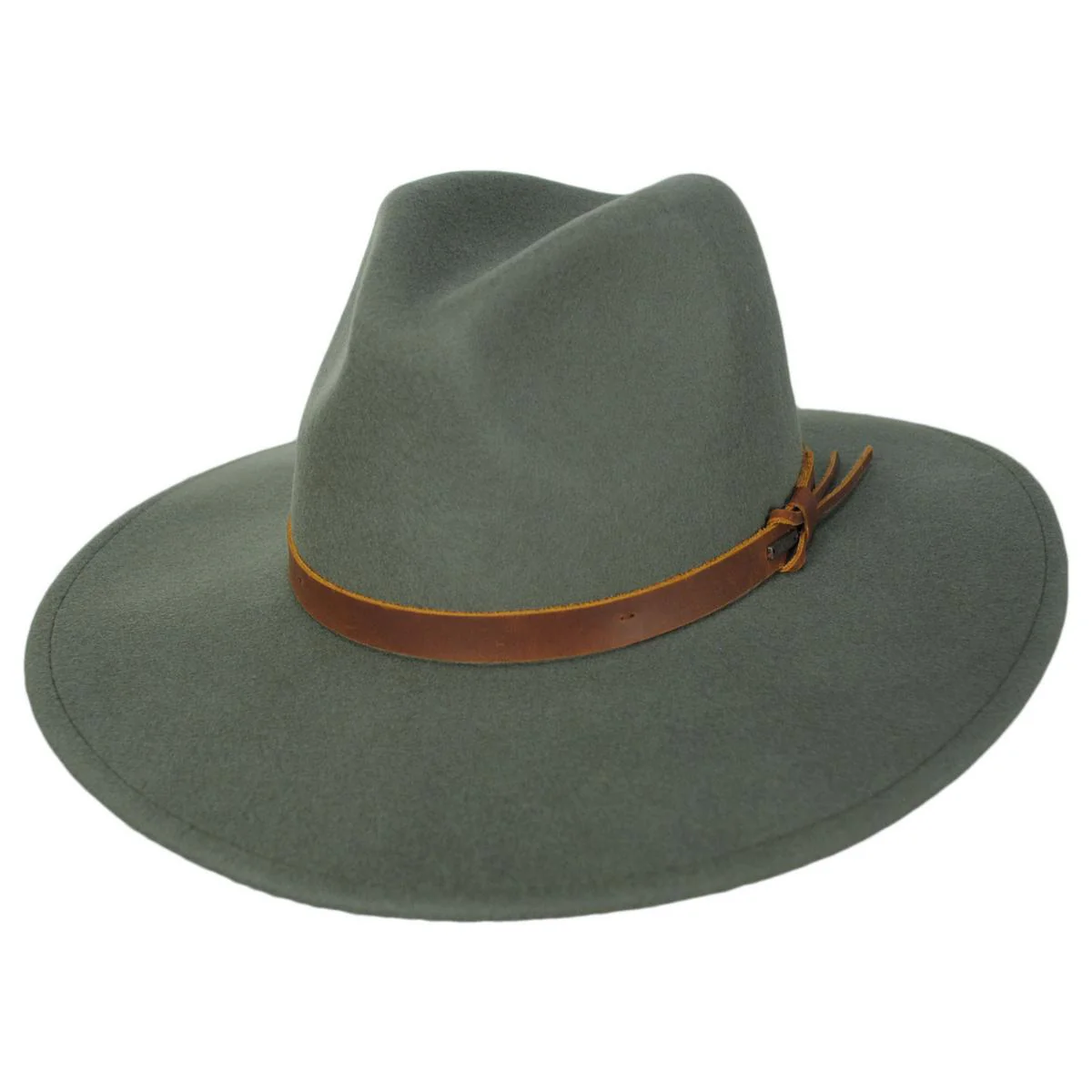 Field Proper Wool Felt Fedora Hat - Image 6