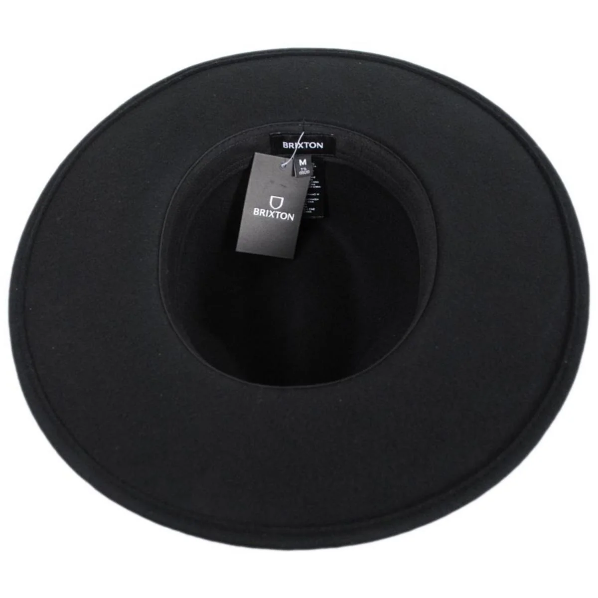 Field Proper Wool Felt Fedora Hat - Black - Image 6