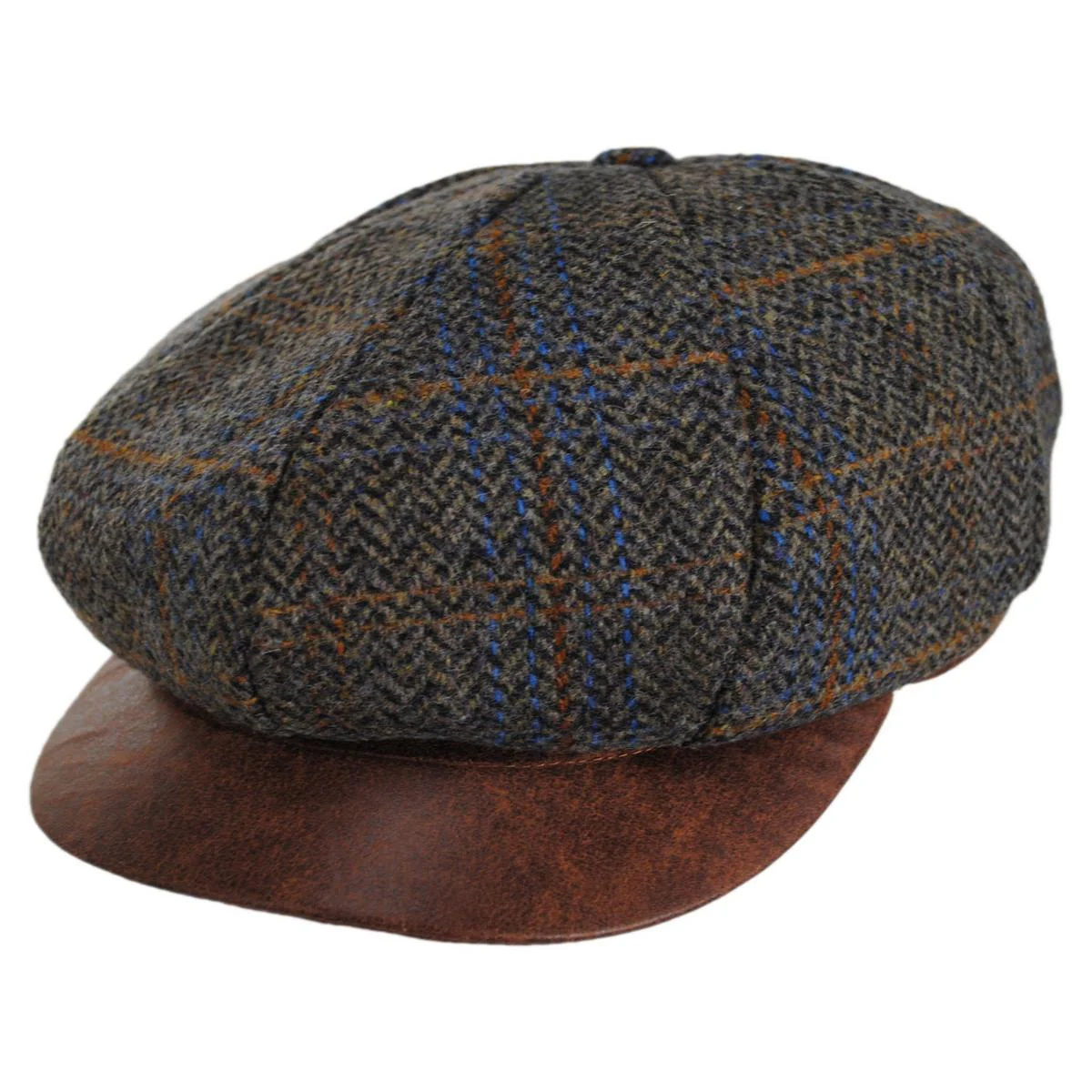 Finnbar Wool Blend Tweed Newsboy Cap